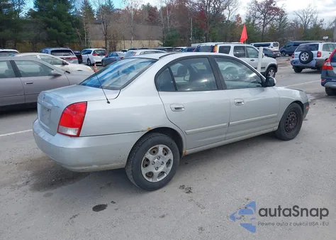 2003 Hyundai Elantra Gls/Gt из США, поврежденный, VIN KMHDN45D83U594013